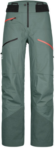 Ortovox 3L Deep Shell Pants - pantaloni scialpinismo - donna Light Green L