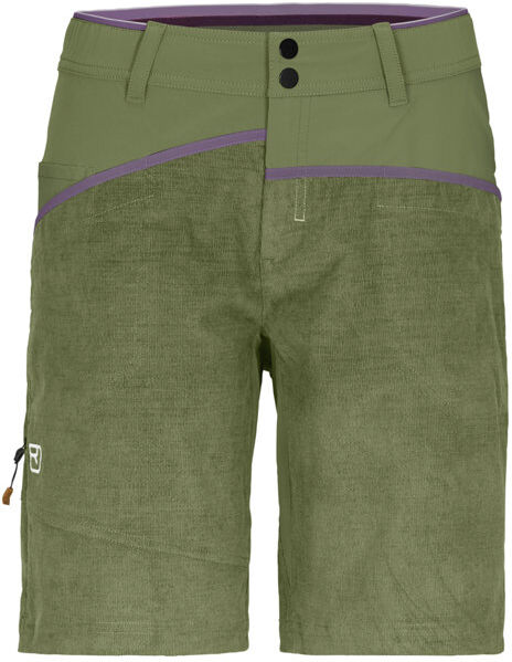 Ortovox Casale W - pantaloni corti arrampicata - donna Green/Violet M