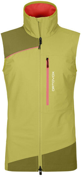 Ortovox Pala Light W - gilet softshell - donna Light Green/Pink L