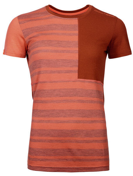 Ortovox Rock'n Wool W - maglietta tecnica - donna Orange S