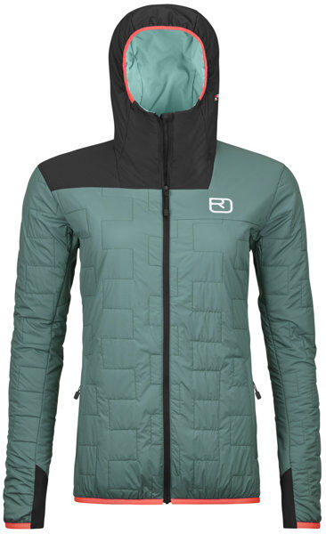 Ortovox Swisswool Piz Badus W's - giacca alpinismo - donna Green/Black S