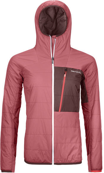 Ortovox Swisswool Piz Duan - giacca alpinismo - donna Light Red M