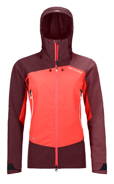 Ortovox Westalpen Softshell - giacca softshell - donna Dark Red/Red XS