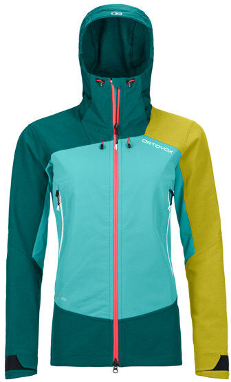 Ortovox Westalpen Softshell - giacca softshell - donna Light Blue/Green S