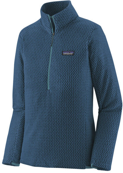 Patagonia R1 Air Zip-Neck - felpa in pile - donna Blue L