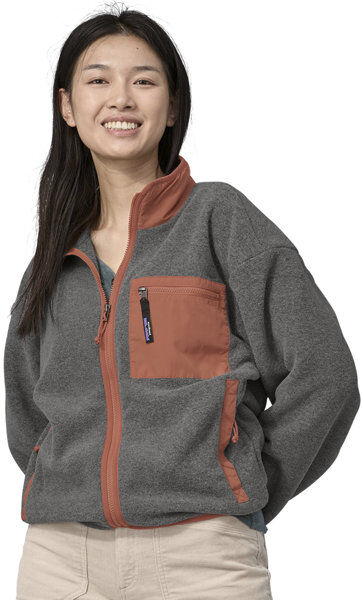 Patagonia Synch W - giacca in pile - donna Grey/Red M