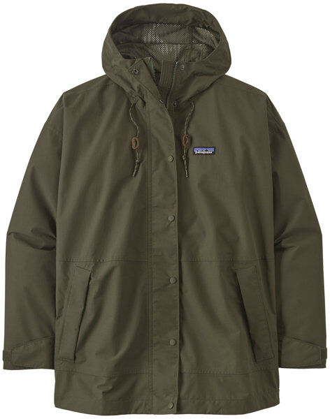 Patagonia Ws Outdoor Everyday Rain - giacca hardshell - donna Dark Green L