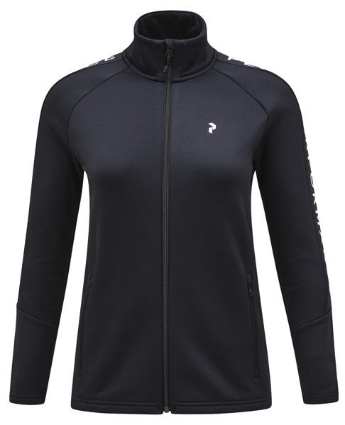 Peak Performance Rider W - felpa in pile - donna Black XS