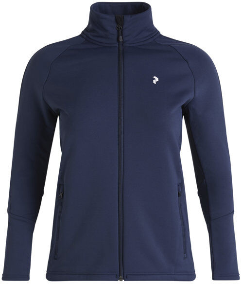 Peak Performance W Rider Zip - felpa in pile - donna Blue M