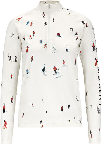 Perfect Moment Thermal Half Zip W - maglietta tecnica - donna White/Multicolor M