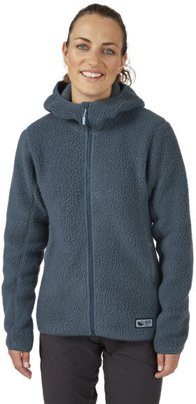 Rab Shearling Hoody W - giacca in pile - donna Blue 8 UK