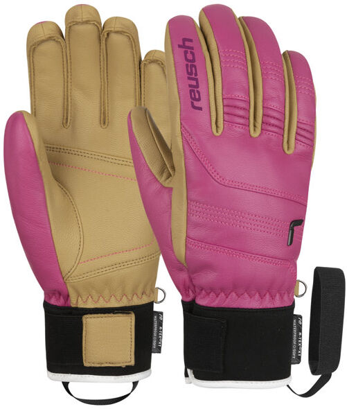 Reusch Highland R-Tex XT - guanti da sci - donna Pink/Brown 6,5