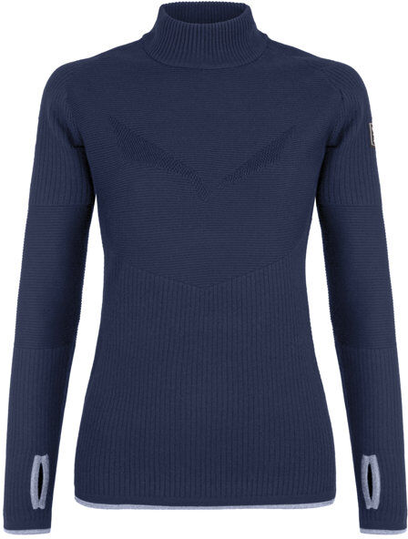 Salewa Fanes Logo AM W - maglione - donna Blue I44 D38