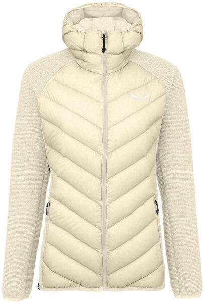 Salewa Fanes Sarner Dwn Hybrid - giacca ibrida - donna Beige/White I42 D36