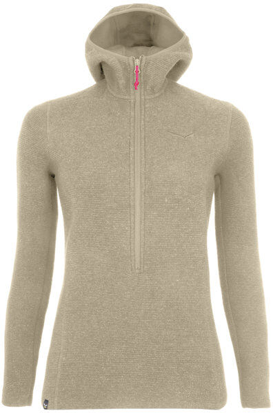 Salewa Fanes Sarner Light W Hz Hoody - maglione con cappuccio - donna Light Brown/Red I44 D38