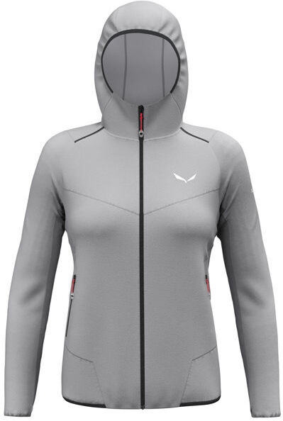 Salewa Pedroc Dst W Light - giacca softshell - donna Light Grey/Black/Red I46 D40