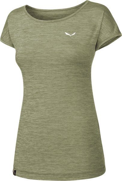 Salewa Puez Melange Dry - T-shirt trekking - donna Green I52 D46