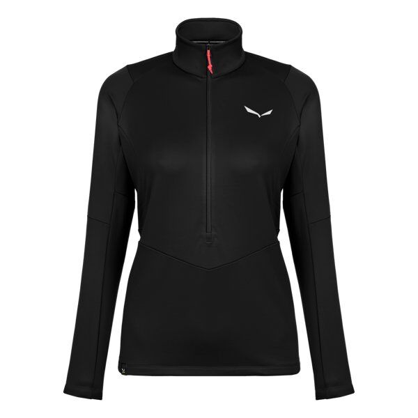 Salewa Puez PL 1/2 Zip W - felpa in pile - donna Black I48 D42