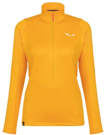 Salewa Puez PL 1/2 Zip W - felpa in pile - donna Yellow I44 D38