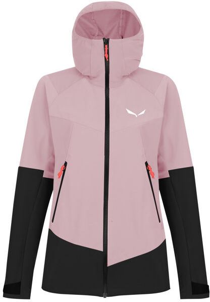 Salewa Sella DST W - giacca alpinismo - donna Light Pink/Black I46 D40