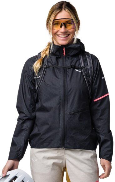 Salewa Vento PTX 2.5L W - giacca ciclismo - donna Black I44 D38