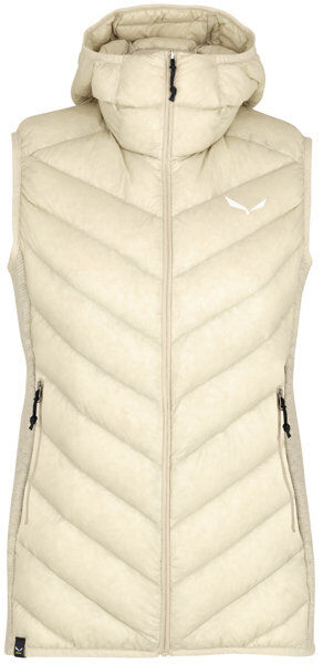 Salewa W Sarner/Dwn Hybrid - gilet in piuma - donna Beige/White I42 D36