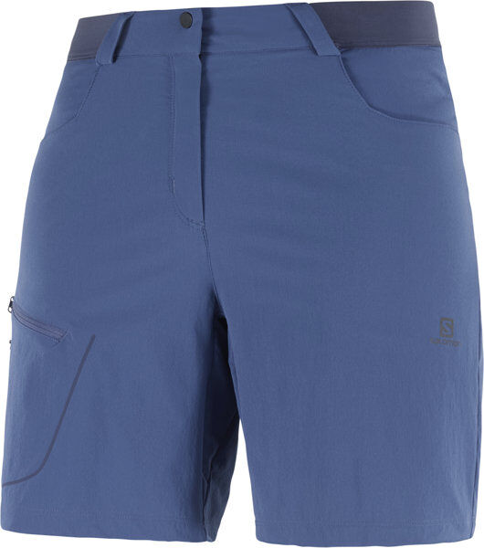 Salomon Wayfarer - pantaloni corti trekking - donna Light Blue 36