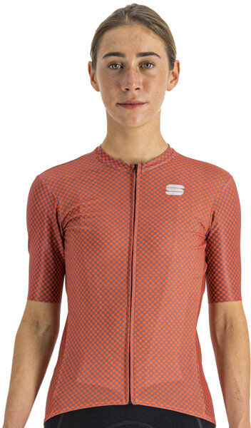 Sportful Checkmate W - maglia ciclismo - donna Red 2XL