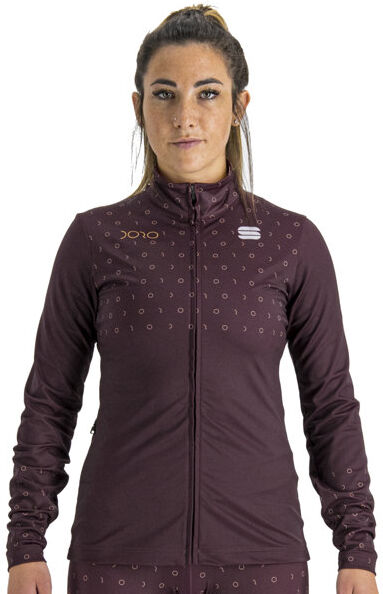 Sportful Doro Jersey W - giacca sci da fondo - donna Dark Red XS