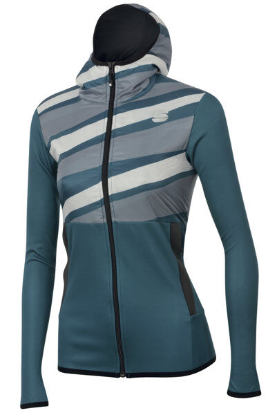 Sportful Rythmo W - giacca sci di fondo - donna Green XL