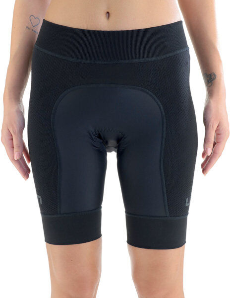 Uyn Lady Biking Ridemiles OW - pantaloncini ciclismo - donna Black XL