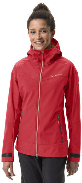 Vaude All Year Elope Softshell - giacca softshell - donna Red/Beige I42 D38