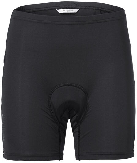 Vaude Inner TP - sotto pantaloncini - donna Black 38