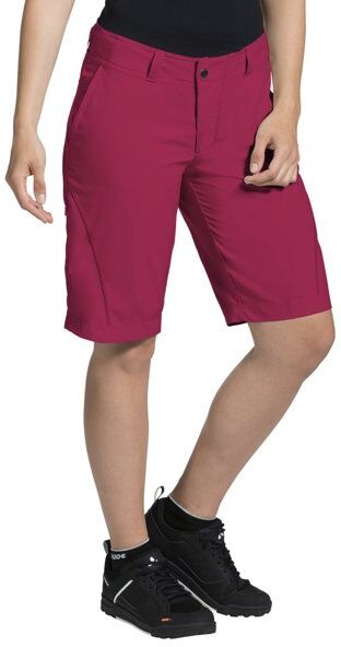 Vaude Ledro - pantaloncino mtb - donna Red D42 I48