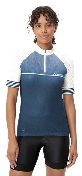 Vaude Posta Half-Zip II - maglia ciclismo - donna Blue/White 42
