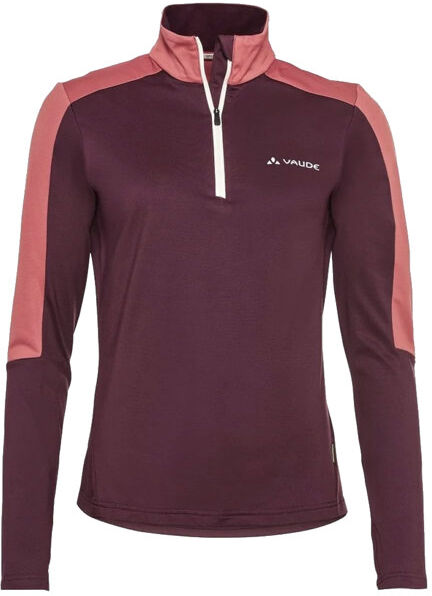 Vaude Livigno II - maglia a maniche lunghe - donna Dark Red/Red I42 D38