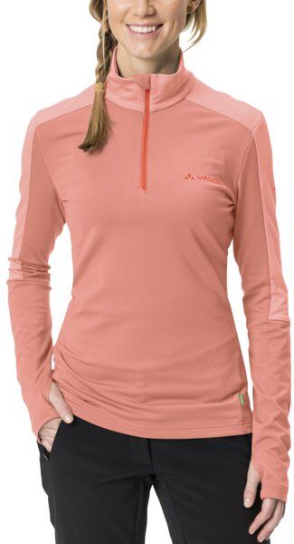 Vaude Livigno II - maglia a maniche lunghe - donna Light Orange I42 D38