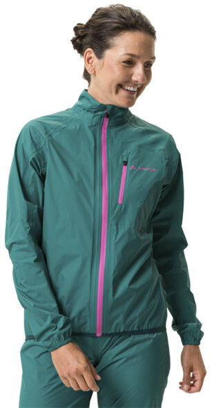 Vaude Drop III - giacca ciclismo - donna Green/Pink I40 D36