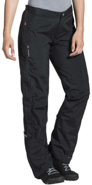 Vaude Yaras Rain Zip III - pantaloni antipioggia - donna Black D38 I42