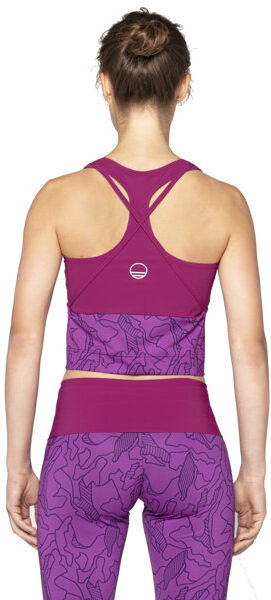 Wild Country Session AOP - reggiseno sportivo basso sostegno - donna Violet I44 D38