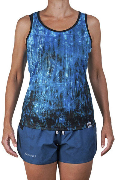 Tee Dew - top trail running - donna Blue XS