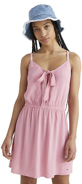 Tommy Jeans Essential Strappy - gonne e vestiti - donna Pink XS