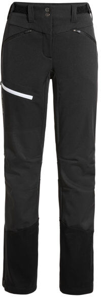 Vaude Monviso - pantaloni scialpinismo - donna - Black