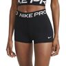 Nike Pro W 3 - pantaloni fitness corti - donna Black L