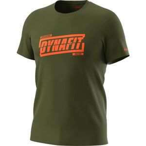 Dynafit Graphic - T-Shirt - uomo Dark Green/Dark Orange 50