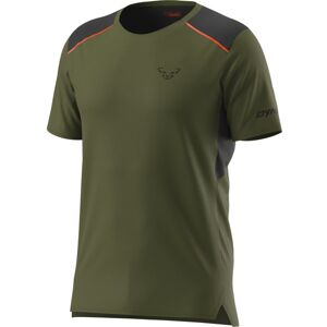 Dynafit Sky M - maglia trail running - uomo Dark Green/Black/Red XL