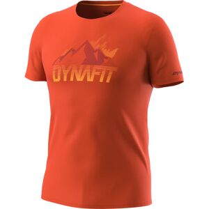 Dynafit Transalper Graphic S/S M - T-shirt - uomo Orange 2XL