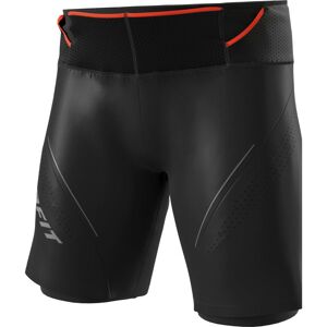 Dynafit Ultra 2/1 - pantaloni trail running - uomo Black/Grey/Red 2XL