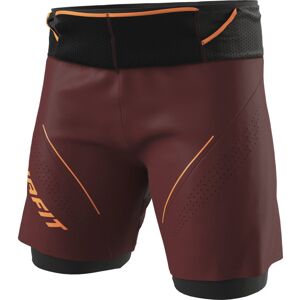 Dynafit Ultra 2/1 - pantaloni trail running - uomo Dark Red/Orange/Black XL