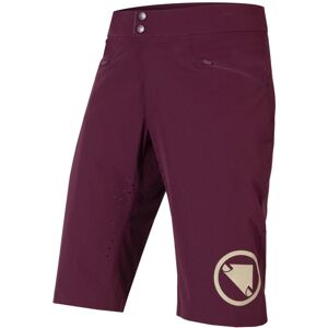 Endura SingleTrack Lite - pantaloncino mtb - uomo Bordeaux 2XL